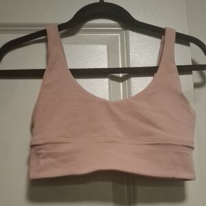 Lululemon Blush Pink Sports Bra